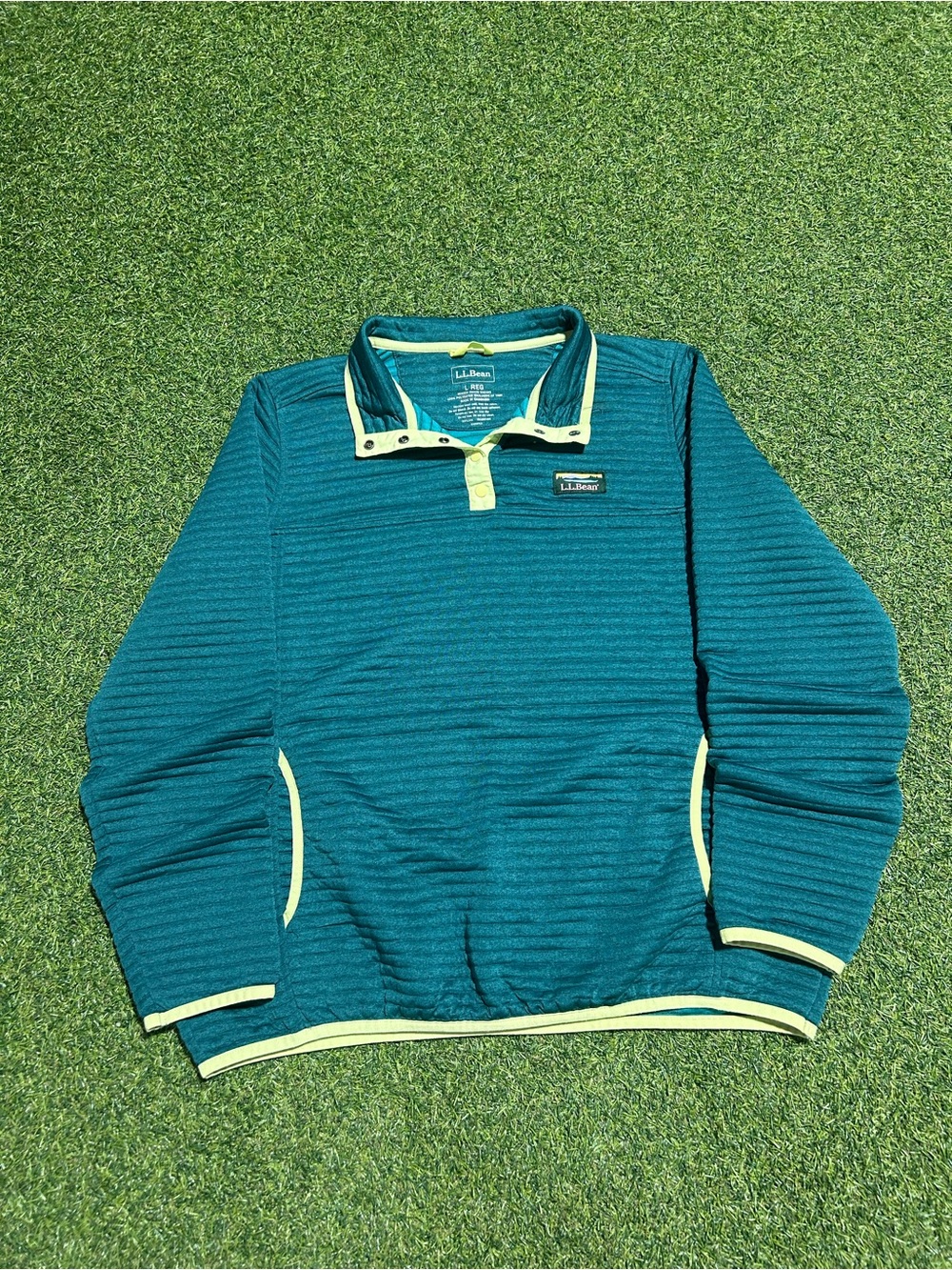 Men’s LL Bean Quarter Snap Pullover